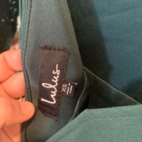 Lulus long sleeve lace mermaid maxi dress gown floor length dance bridesmaid XS - Picture 2 of 4